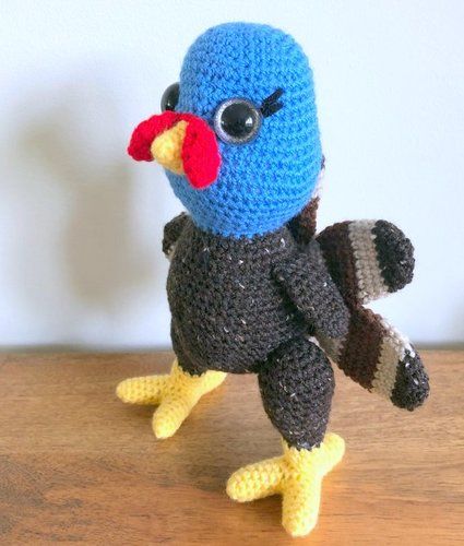 THANKSGIVING TURKEY amigurumi crochet pattern