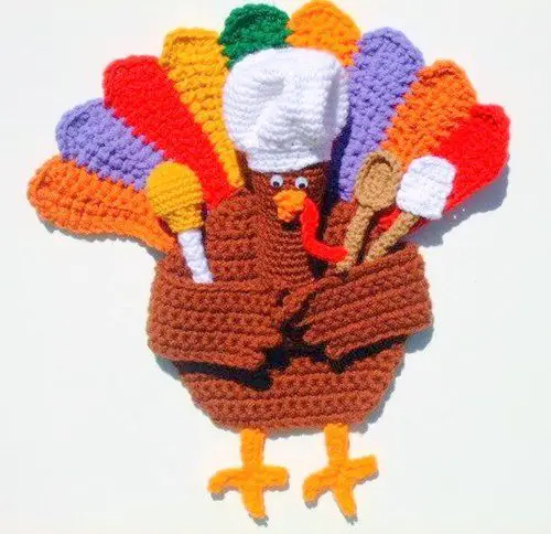 THANKSGIVING TURKEY amigurumi crochet pattern