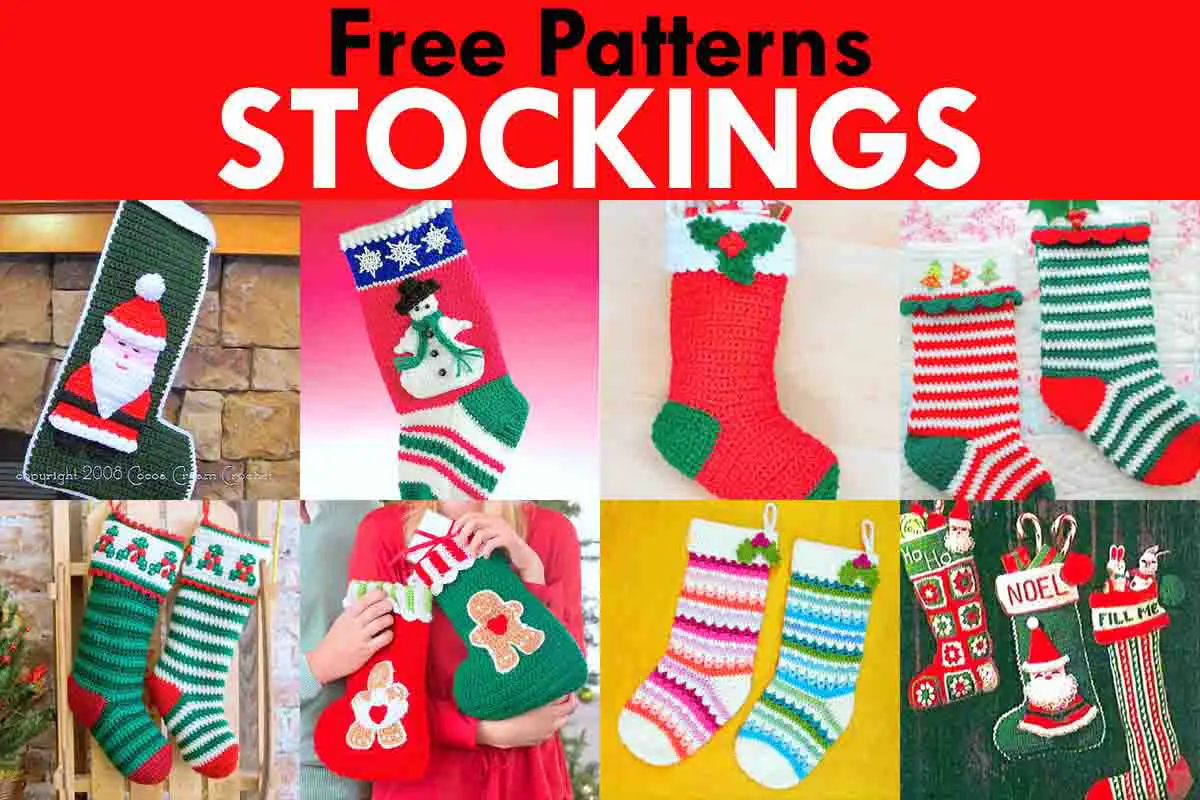 Free Christmas Stocking Crochet Patterns