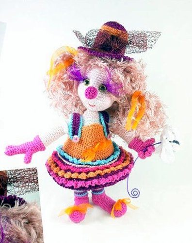 amigurumi CLOWN crochet pattern