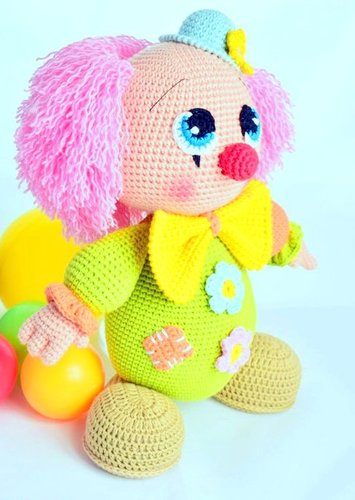 amigurumi CLOWN crochet pattern