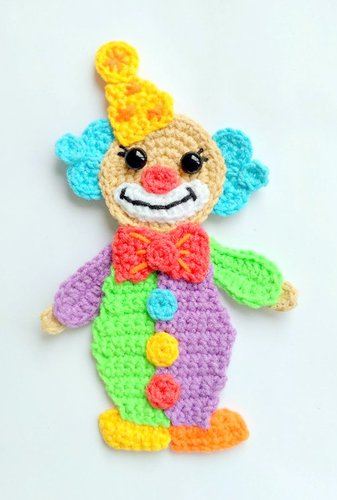 amigurumi CLOWN crochet pattern