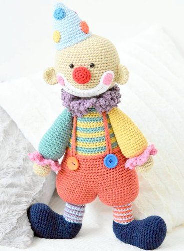 amigurumi CLOWN crochet pattern