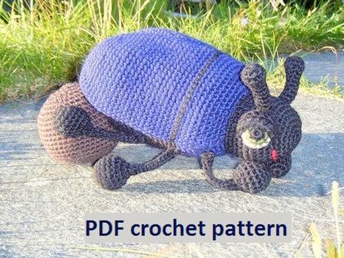 amigurumi INSECT crochet pattern, amigurumi bug crochet pattern