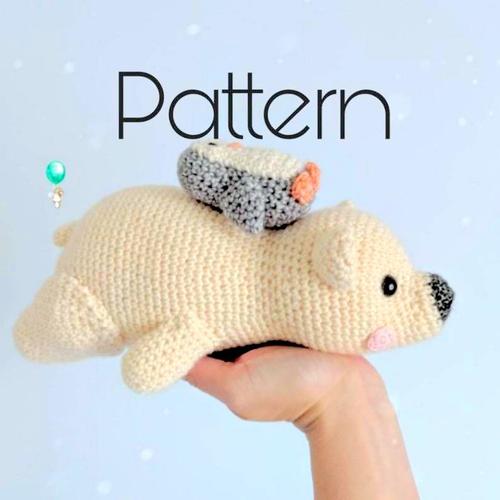 amigurumi POLAR BEAR crochet pattern