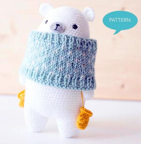 amigurumi POLAR BEAR crochet pattern