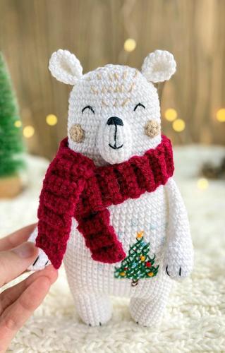 amigurumi POLAR BEAR crochet pattern