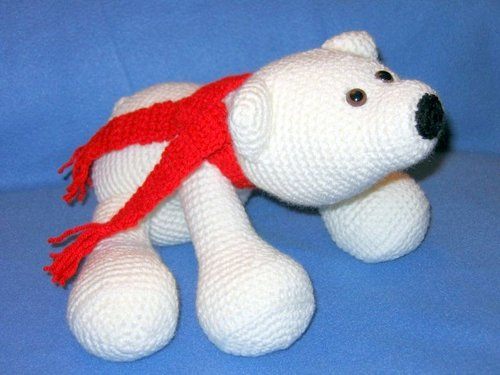 amigurumi POLAR BEAR crochet pattern