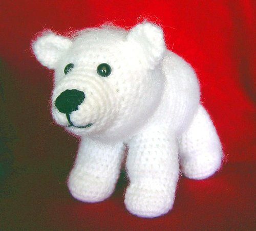 amigurumi POLAR BEAR crochet pattern