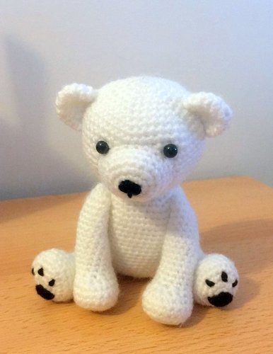 amigurumi POLAR BEAR crochet pattern