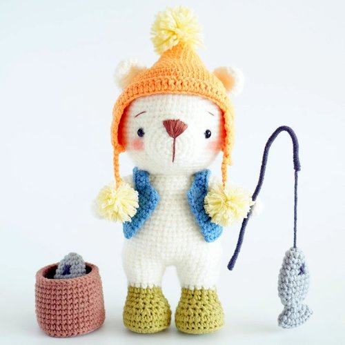 amigurumi POLAR BEAR crochet pattern