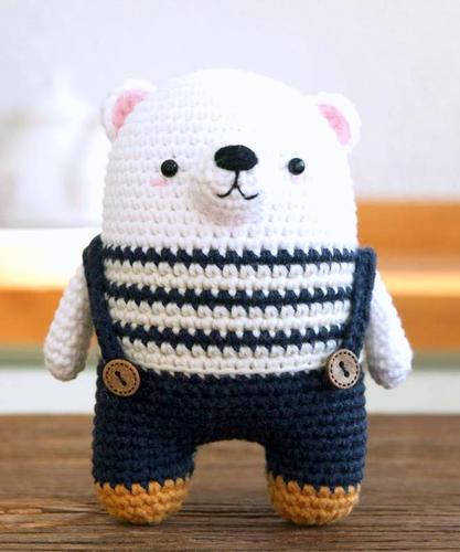 amigurumi POLAR BEAR crochet pattern