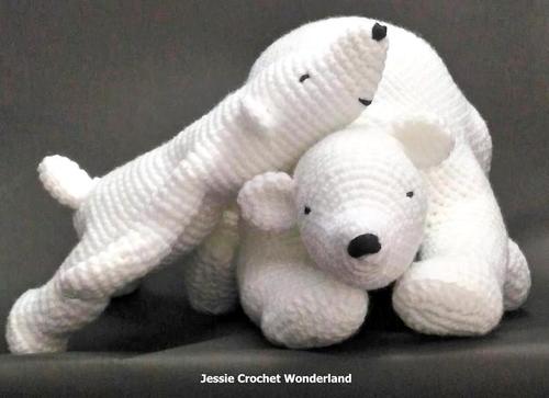 amigurumi POLAR BEAR crochet pattern