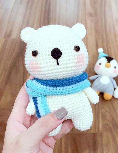 amigurumi POLAR BEAR crochet pattern