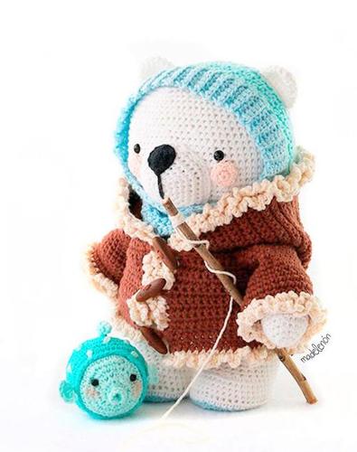 amigurumi POLAR BEAR crochet pattern