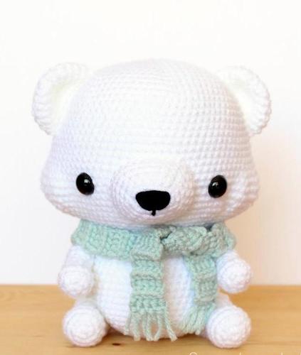 amigurumi POLAR BEAR crochet pattern