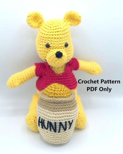 amigurumi DISNEY WINNIE THE POOH crochet pattern