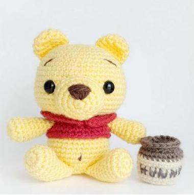 amigurumi DISNEY WINNIE THE POOH crochet pattern