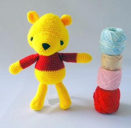 amigurumi DISNEY WINNIE THE POOH crochet pattern