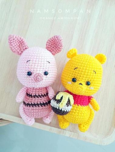 amigurumi DISNEY WINNIE THE POOH crochet pattern