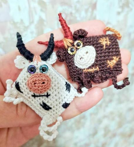 amigurumi BULL crochet pattern