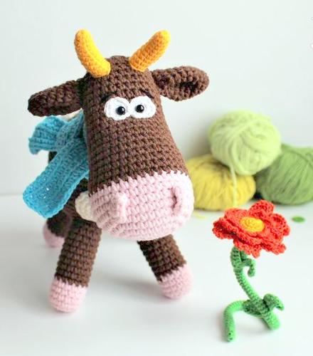 amigurumi BULL crochet pattern