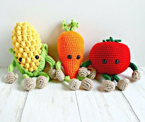 amigurumi FOOD crochet pattern