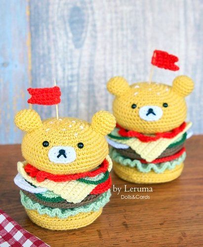 amigurumi FOOD crochet pattern