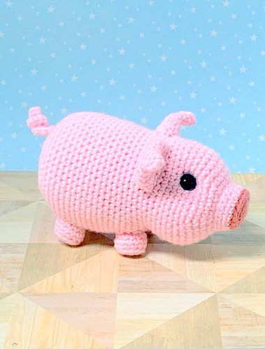 Cute Amigurumi Pig Crochet Pattern Roundup! - AmVaBe Crochet