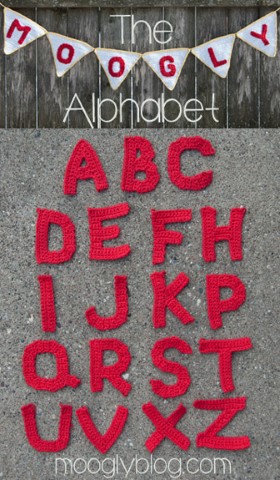 amigurumi LETTERS crochet pattern