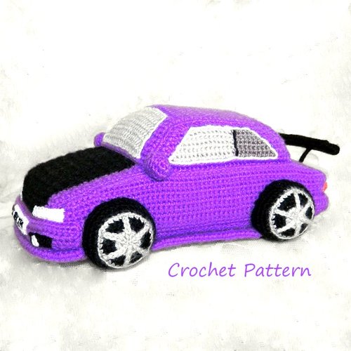 amigurumi CAR crochet pattern