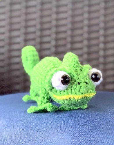 amigurumi CHAMELEON crochet pattern