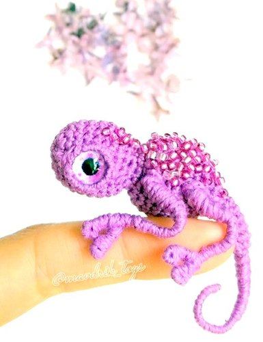 amigurumi CHAMELEON crochet pattern