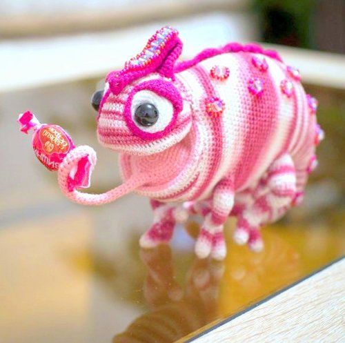 amigurumi CHAMELEON crochet pattern