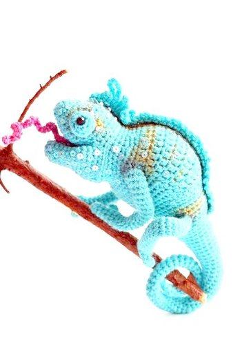 amigurumi CHAMELEON crochet pattern