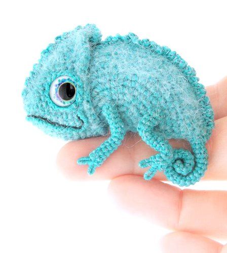 amigurumi CHAMELEON crochet pattern