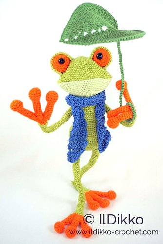 amigurumi FROG crochet pattern