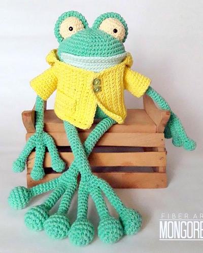 amigurumi FROG crochet pattern