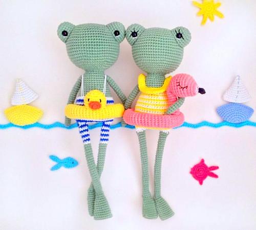 amigurumi FROG crochet pattern