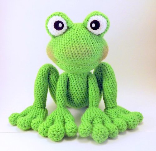 amigurumi FROG crochet pattern