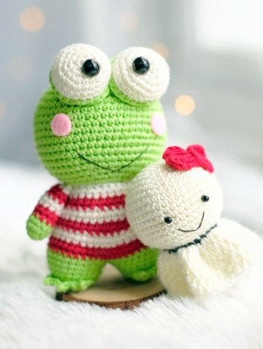 amigurumi FROG crochet pattern