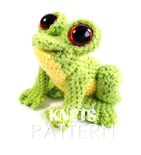 amigurumi FROG crochet pattern