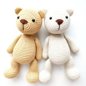 Cute Teddy Bear Crochet Pattern Roundup! - AmVaBe Crochet