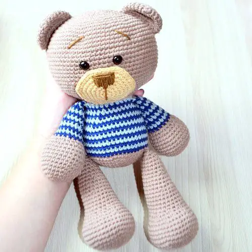 amigurumi TEDDY BEAR crochet pattern