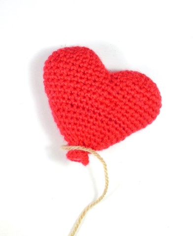 free amigurumi HEART crochet pattern