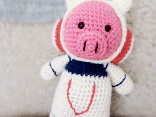 amigurumi ASTRONAUT crochet pattern