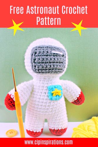 amigurumi ASTRONAUT crochet pattern