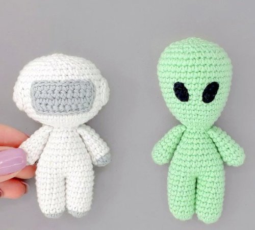 amigurumi ASTRONAUT crochet pattern