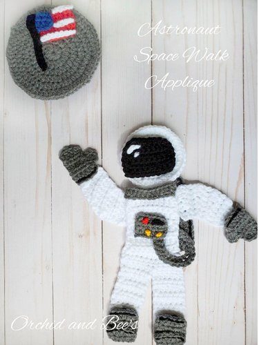 amigurumi ASTRONAUT crochet pattern