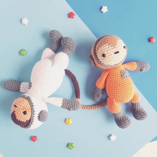 amigurumi ASTRONAUT crochet pattern